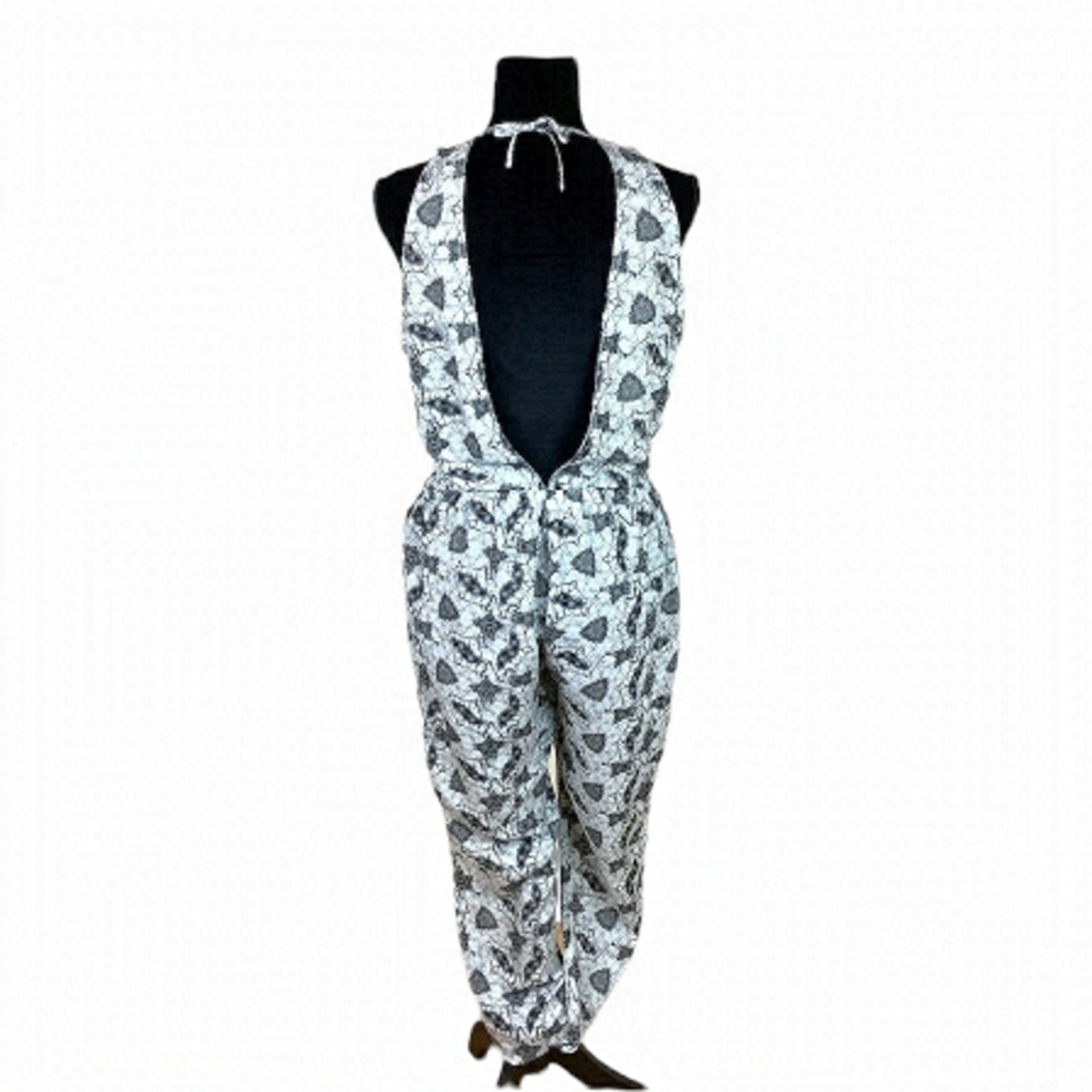 GESTUZ BATIK OPEN BACK JUMPSUIT